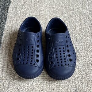 Size C5 Native Kids Blue Shoes